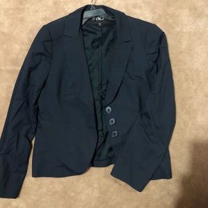 TeenFlo Navy Pin Striped Blazer